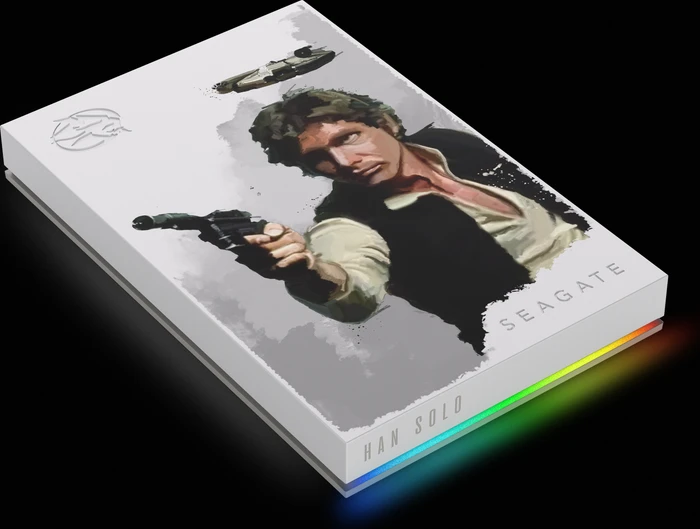 Seagate FireCuda Gaming HDD - Han Solo Special Edition, 2TB, +Rescue, USB 3.0 Micro-B