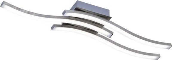 Trio Reality Route Deckenleuchte 3-flammig nickel