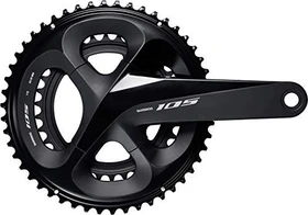 Shimano 105 FC-R7000 52/36 Zähne Kurbelgarnitur 175mm silky black