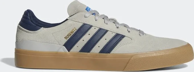 adidas Busenitz Vulc II grey two/collegiate navy/gum (Herren)