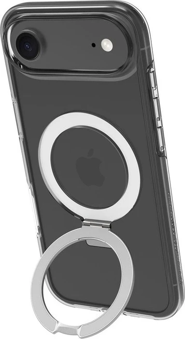 dbramante1928 Iceland Ultra D3O MagSafe Kickstand für Apple iPhone Air transparent
