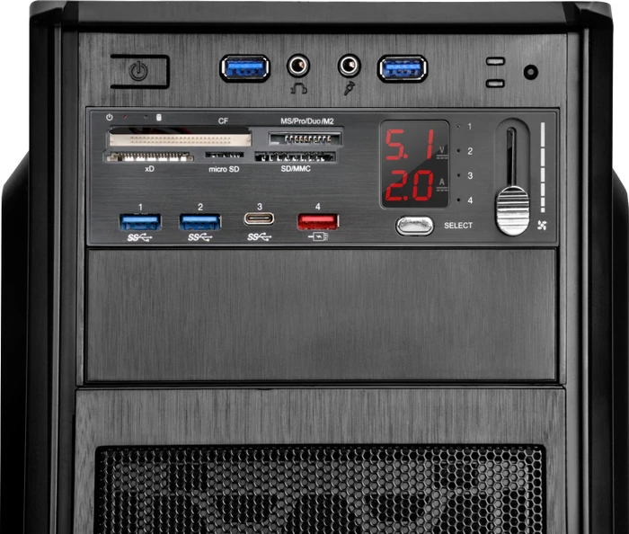 SilverStone FP59 Multi-Slot-Cardreader, USB-A 3.0 [Stecker]
