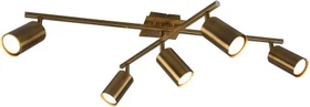 Trio Marley 5-flammig altmessing