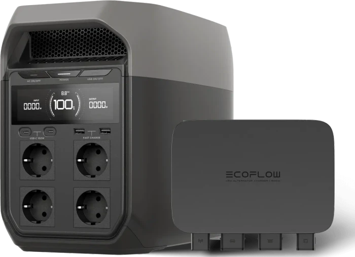 EcoFlow DELTA 3 Power Station Solargenerator, 1024Wh