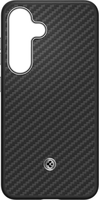 Samsung Spigen Enzo Aramid Magnet für Samsung Galaxy S25 Black Silver