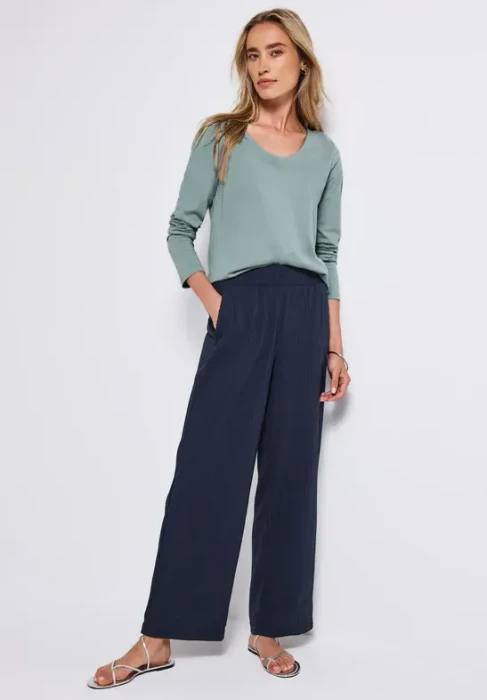 Street One Unifarbe Sweatshirt arona blue (Damen)