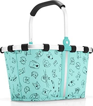 Reisenthel Carrybag XS Kids cats and dogs mint