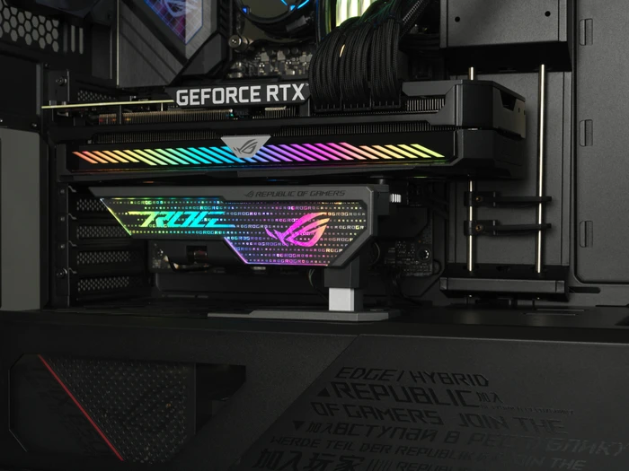 ASUS ROG Herculx Graphics Card Holder, Grafikkarten-Halterung 1-fach