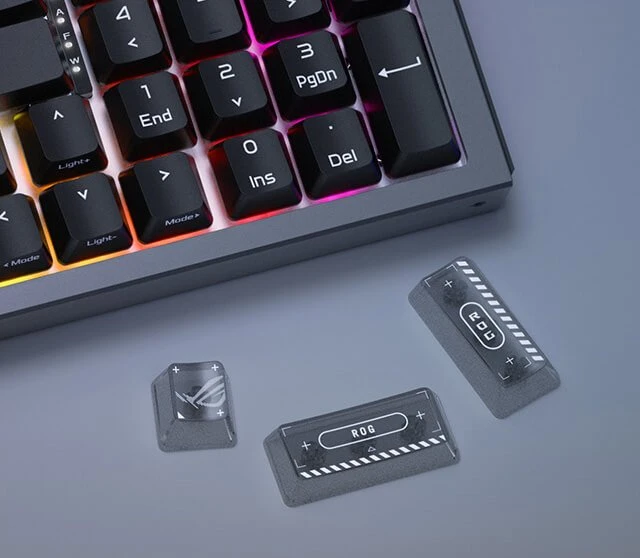 ASUS ROG Strix Morph 96 Wireless, schwarz, ROG NX SNOW V2, USB/Bluetooth, DE