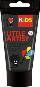 Marabu Kids Little Artist Deckfarbe, schwarz, 75ml