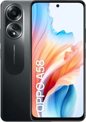 Oppo A58 Glowing Black