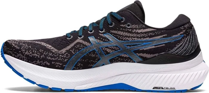 Asics Gel-Kayano 29 black/electric blue (Herren)