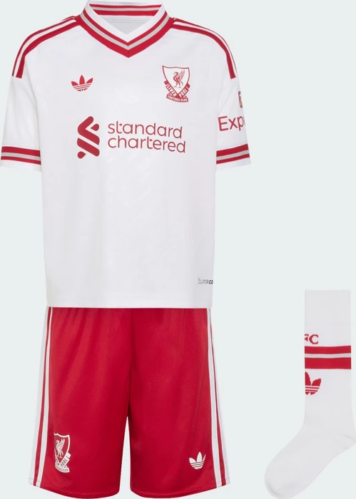 adidas Liverpool FC 2026/2027 Auswärtsausrüstung kurzarm (Junior)
