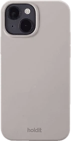 Holdit Silicone Case für Apple iPhone 15 taupe