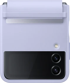 Samsung Flap Leather Cover für Galaxy Z Flip 4 Serene Purple