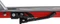 Hudora Big Wheel 205 Scooter schwarz/rot Vorschaubild