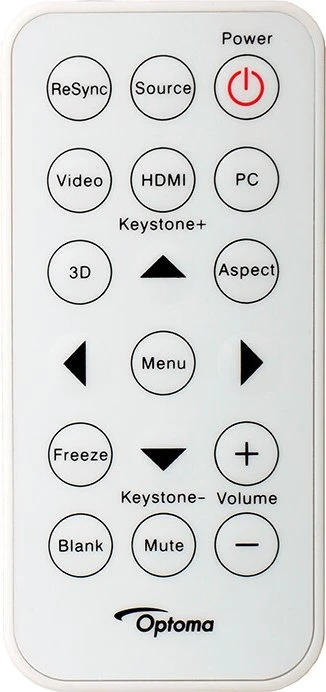 Optoma Fernbedienung für W307UST