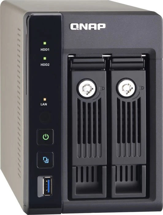 QNAP Turbo Station TS-253 Pro, 2GB RAM, 2x RJ-45 1000Base-T, 3x USB-A 3.0