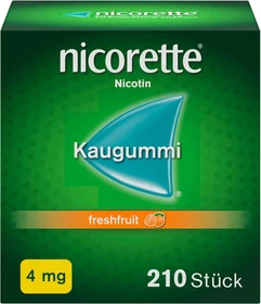 Kenvue Nicorette Freshfruit 4mg Kaugummi, 210 Stück