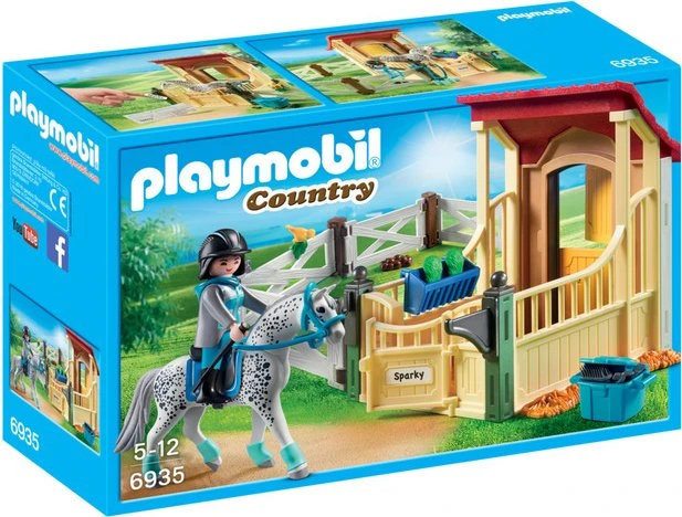 playmobil Country Pferdebox Appaloosa