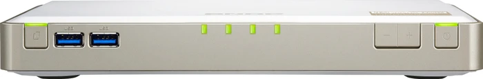 QNAP NASbook TBS-453DX-8G, 8GB RAM, 1x RJ-45 10GBase-T, 1x RJ-45 1000Base-T