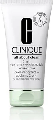 Clinique All About Clean 2-in-1 Cleansing + Exfoliating Jelly Anti-Pollution Reinigungsgel, 150ml