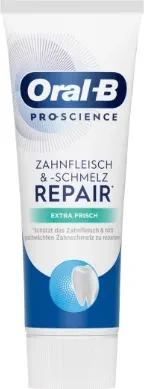 Oral-B Pro-Science Zahnfleisch & -schmelz Repair Extra Frisch Zahncreme, 300ml (4x 75ml)