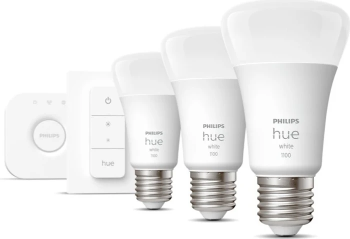 Philips Hue White 1100 E27 9.5W Starter-Kit