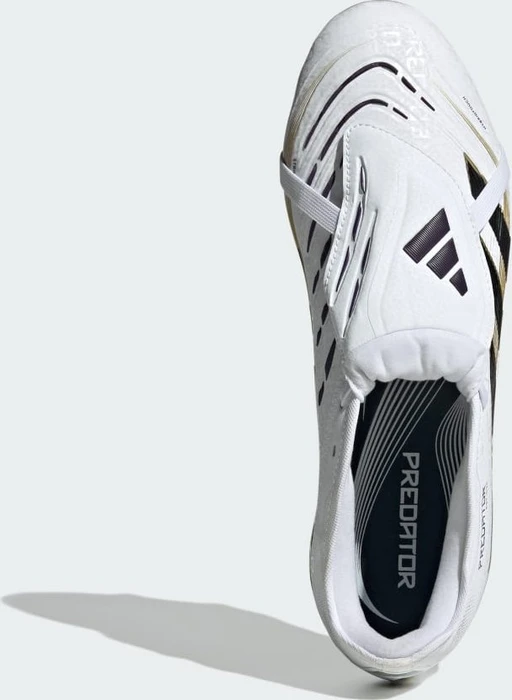 adidas Predator Pro Fold-Over Tongue FG cloud white/core black/gold metallic