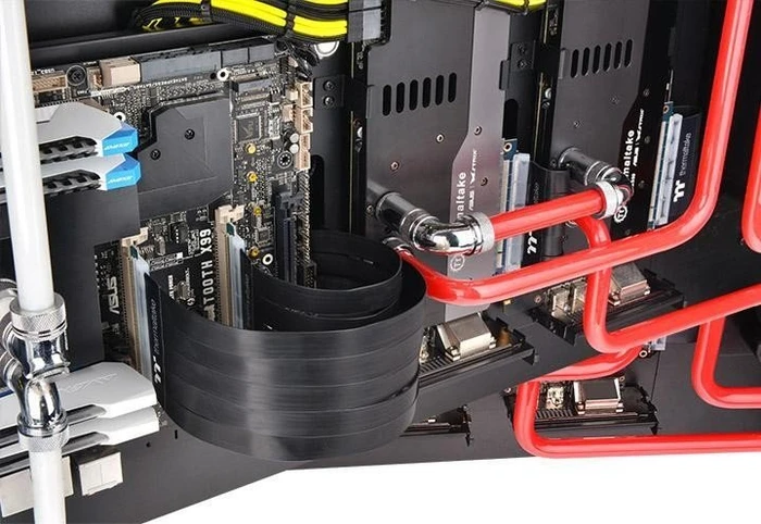 Thermaltake TT Premium PCI-E Extender, Riser Card Cable, PCIe 3.0 x16, 600mm