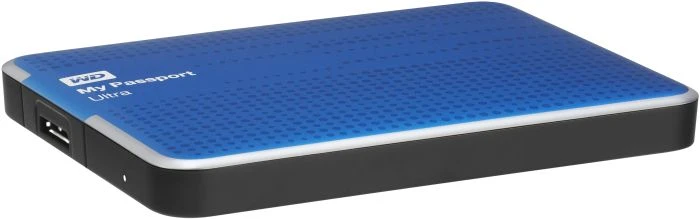 Western Digital WD My Passport Ultra blau 1TB, USB 3.0 Micro-B