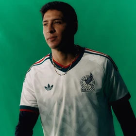 adidas FIFA WM 2026 Mexiko Authentic Auswärtstrikot kurzarm weiß (Herren)