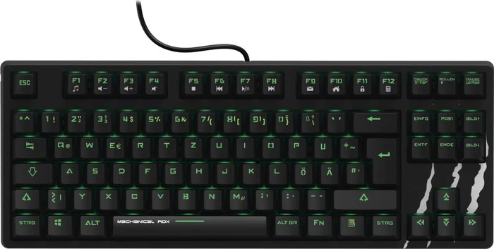 Hama uRage M3chanical RDX Slim-Size Gaming Keyboard, USB, DE