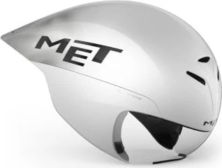 MET Drone Wide Body II Helm white metallic/glossy