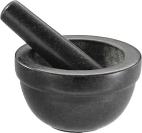 Rösle Granit-Mörser 14cm schwarz