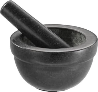 Rösle Granit-Mörser 14cm schwarz