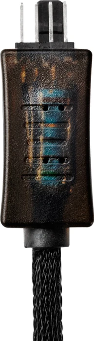SilverStone CPF05, 4-Pin Verlängerung, sleeved, schwarz