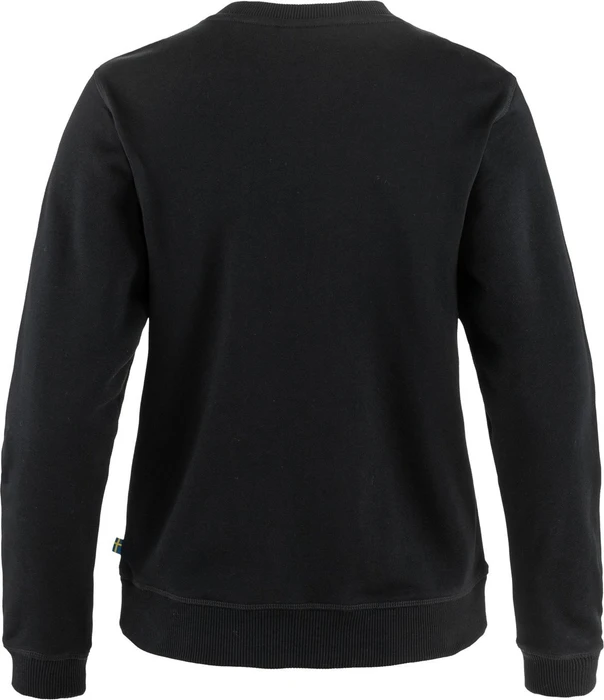 Fjällräven 1960 Logo Badge Sweatshirt schwarz (Damen)