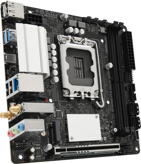 ASRock B760M-ITX Gen5 WiFi (Intel 1700)