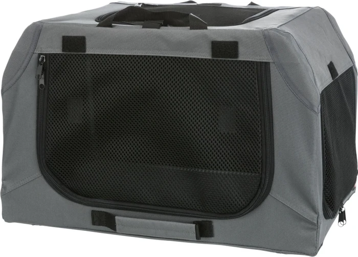 Trixie Transportbox Mobile Kennel Easy, M-L, grau
