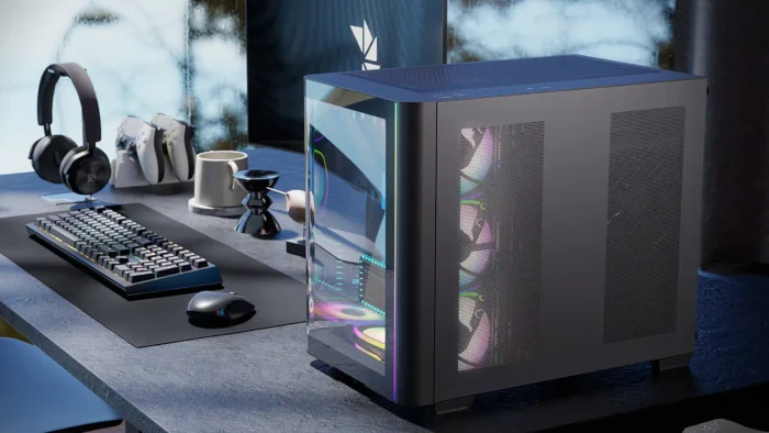AeroCool P500C Evo Black, Glasfenster