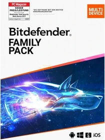 BitDefender Family Pack 2022, 2 Jahre, ESD (deutsch) (Multi-Device)