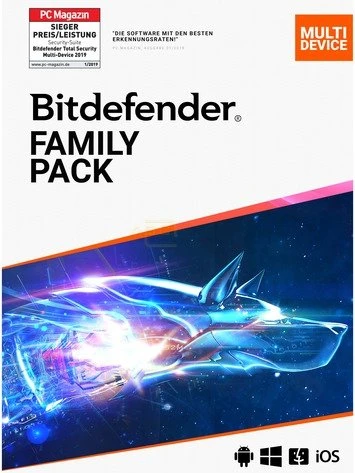 BitDefender Family Pack 2022, 2 Jahre, ESD (deutsch) (Multi-Device)