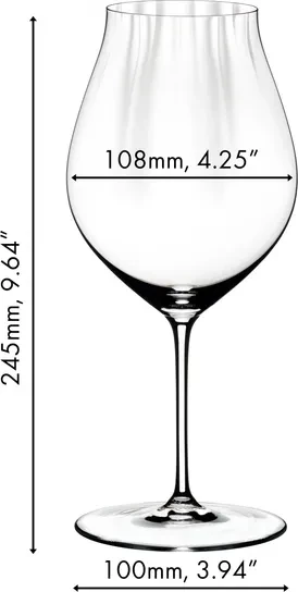 Riedel Performance Pinot Noir Glas, 4 Stück