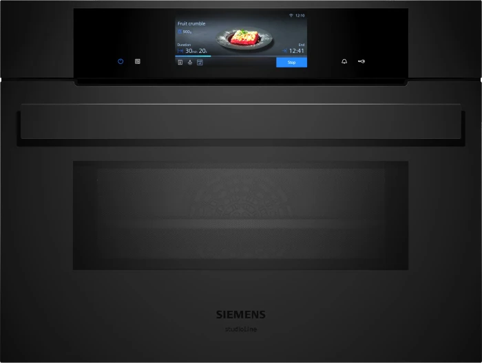 Siemens iQ700 CM978GMM1 Backofen mit Mikrowelle mattschwarz