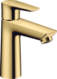 Hansgrohe Talis E 110 mit Zugstangen-Ablaufgarnitur polished goldoptik