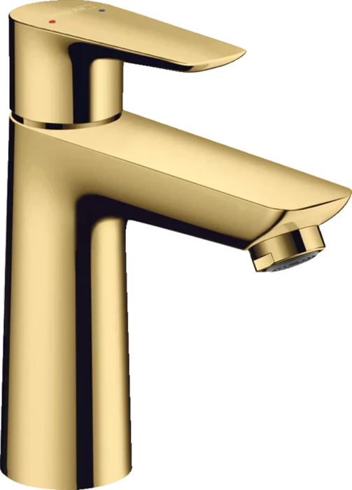 Hansgrohe Talis E 110 mit Zugstangen-Ablaufgarnitur polished goldoptik