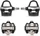 Garmin Rally RK/XC210 Powermeter Pedale (010-02875-02)