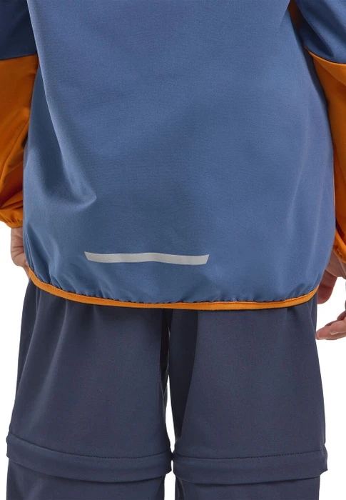 Jack Wolfskin Turbulence Hooded Funktionsjacke soft amber (Junior)