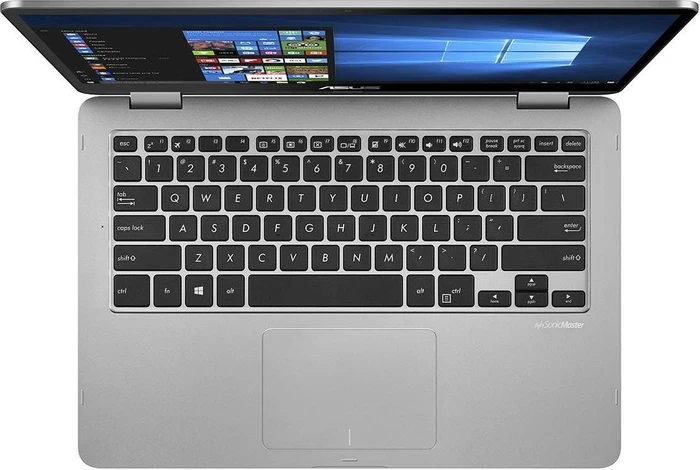 ASUS VivoBook Flip 14 TP401NA-EC004T, Light Grey, Pentium N4200, 8GB RAM, 256GB SSD, DE